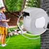 Garden Hose Reel Retractable Spray Gun Nozzle Water Wall Bracket Auto Rewind – 20 M