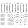 Wire Rope DIY Balustrade Kit 10 Set Stainless Steel Grade316 Eye/Eye