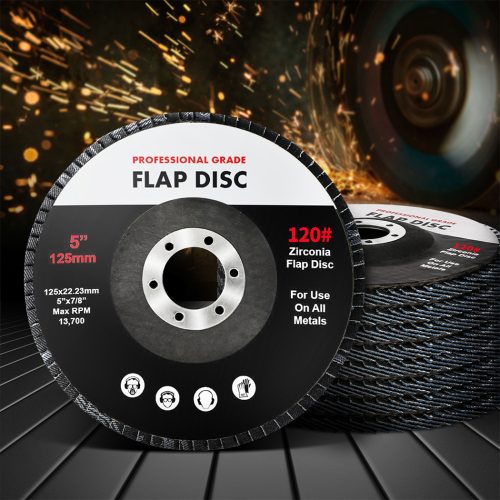 Flap Discs 125mm 5″ Zirconia Sanding Wheel Sander Grinding x100