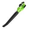 Leaf  Blower Cordless Lithium Battery Nozzles 2-Speed Garden 20V