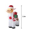 Inflatable Christmas Decor LED Lights Xmas Party – Xmas Alpaca