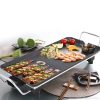 Electric BBQ Grill Teppanyaki Tough Non-stick Surface Hot Plate Kitchen