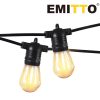 Festoon String Lights Christmas Wedding Party Waterproof Outdoor – 60 M