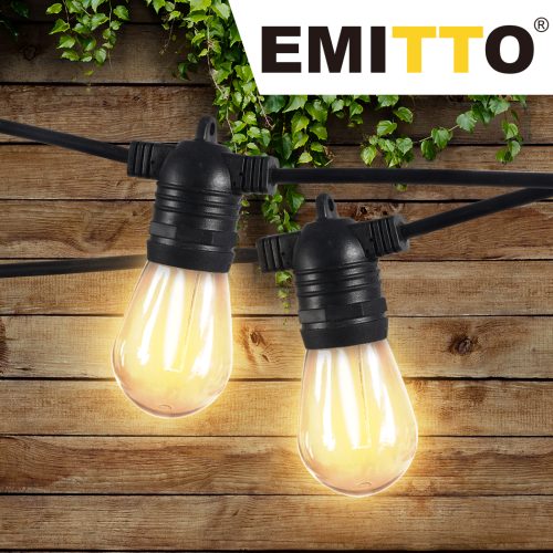 Festoon String Lights Christmas Wedding Party Waterproof Outdoor – 60 M