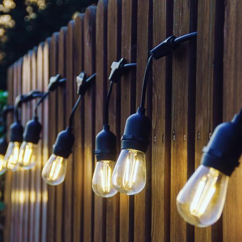 Festoon String Lights Xmas Wedding Party Waterproof Garden Outdoor – 30 M