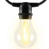 Jingle Jollys LED Festoon String Lights Bulbs Kits Wedding Party Christmas – 41 m
