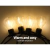 Jingle Jollys LED Festoon String Lights Bulbs Kits Wedding Party Christmas – 41 m