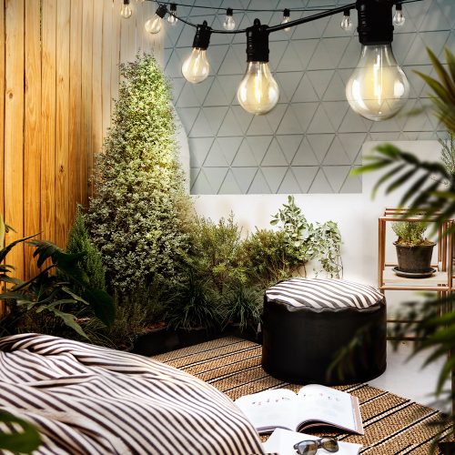 Jingle Jollys LED Festoon String Lights Bulbs Kits Wedding Party Christmas – 50 M