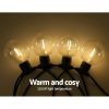 Jingle Jollys LED Festoon String Lights Bulbs Kits Wedding Party Christmas G80 – 50 M