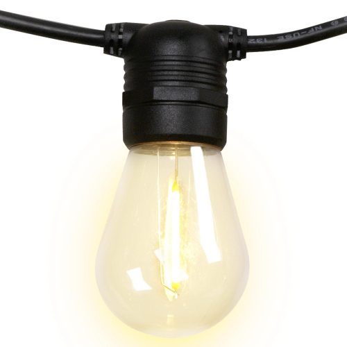 Jingle Jollys LED Festoon String Lights Bulbs Kits Wedding Party Christmas S14 – 32 m