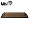 Window Door Awning Outdoor Canopy UV Patio Sun Shield Rain Cover DIY – 1 x 2.4 M, Black
