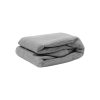 Sun Shade Sail Cloth Canopy ShadeCloth Outdoor Awning Cover – 5 x 5 M, Grey