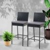 Outdoor Bar Stools Dining Chairs Wicker Furniture – 2