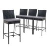 Outdoor Bar Stools Dining Chairs Wicker Furniture – 4