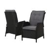 Recliner Chair Sun lounge Setting Outdoor Furniture Patio Wicker Sofa