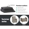 Recliner Chair Sun lounge Setting Outdoor Furniture Patio Wicker Sofa
