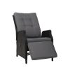 Recliner Chair Sun lounge Setting Outdoor Furniture Patio Wicker Sofa