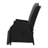 Recliner Chair Sun lounge Setting Outdoor Furniture Patio Wicker Sofa