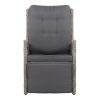 Recliner Chair Sun lounge Setting Outdoor Furniture Patio Wicker Sofa