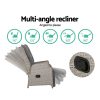 Recliner Chair Sun lounge Setting Outdoor Furniture Patio Wicker Sofa