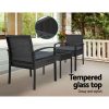 3-piece Outdoor Set – Black