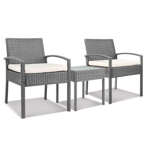 3-piece Outdoor Set – Grey