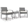 3-piece Outdoor Set – Grey