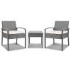 3-piece Outdoor Set – Grey