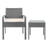3-piece Outdoor Set – Grey