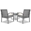 3-piece Outdoor Set – Grey