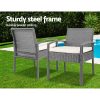 3-piece Outdoor Set – Grey