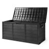 290L Outdoor Storage Box – Black