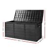 290L Outdoor Storage Box – Black