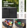 290L Outdoor Storage Box – Black