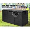 290L Outdoor Storage Box – Black