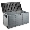 290L Outdoor Storage Box – Black and Grey