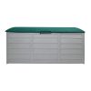 290L Outdoor Storage Box – Green and Grey