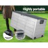 290L Outdoor Storage Box – Grey