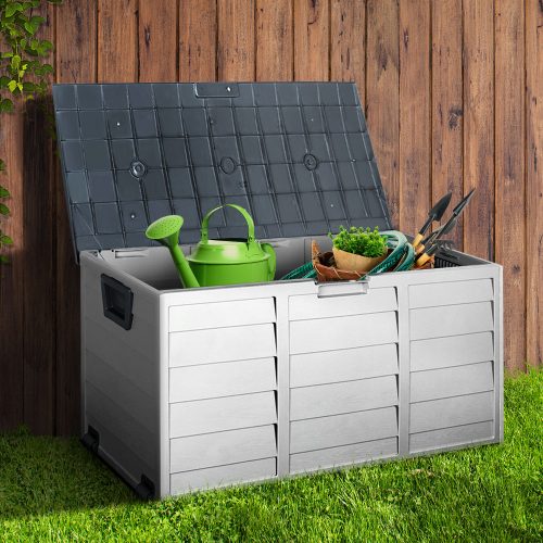 290L Outdoor Storage Box – Grey