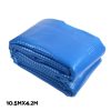 Pool Cover 500 Micron 10.5×4.2m Swimming Pool Solar Blanket 5.5m Roller