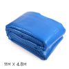 Solar Swimming Pool Cover – 11×4.8 m, Blue