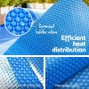 Solar Swimming Pool Cover – 11×4.8 m, Blue