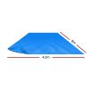 Solar Swimming Pool Cover – 8×4.2 m, Blue