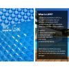 Solar Swimming Pool Cover – 9.5×5 m, Blue