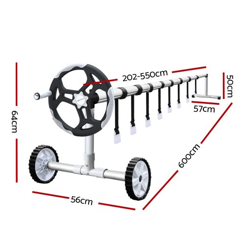 Swimming Pool Cover Roller Reel Adjustable Solar Thermal Blanket