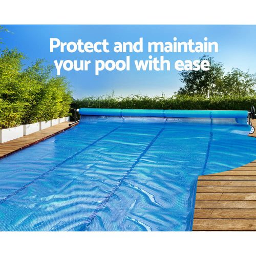 Swimming Pool Cover Roller Reel Adjustable Solar Thermal Blanket – 55 m