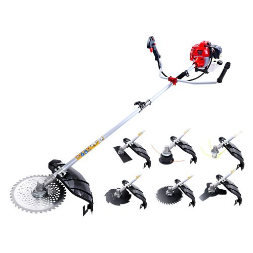 62CC Pole Chainsaw Petrol Brush Cutter Whipper Snipper Multi Tools – 7 in 1