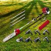 62CC Pole Chainsaw Petrol Brush Cutter Whipper Snipper Multi Tools – 9 in 1