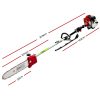 62CC Pole Chainsaw Petrol Chain Saw Brush Cutter Brushcutter Tree – 62 CC