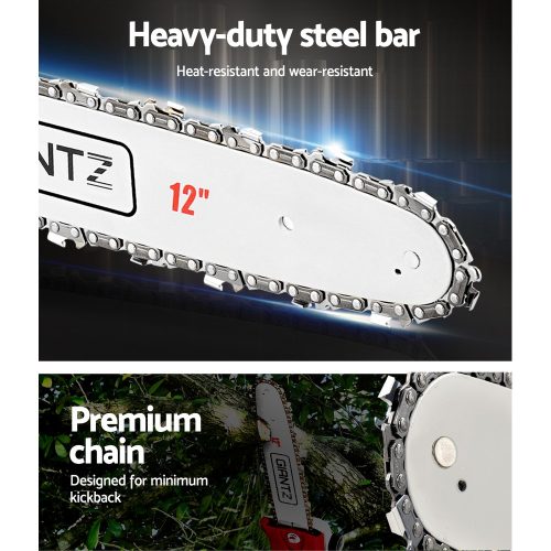 62CC Pole Chainsaw Petrol Chain Saw Brush Cutter Brushcutter Tree – 62 CC